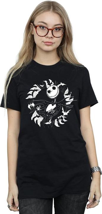 Produktbild Disney Nightmare Before Christmas Jack Bat Circle TShirt (4XL)