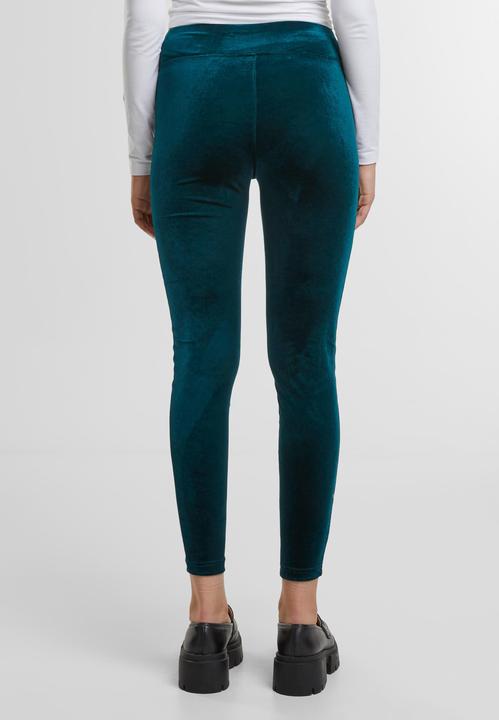 Immagine prodotto Urban Classics Leggings di velluto a vita alta da donna (4XL)