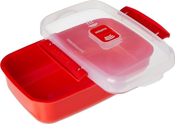 Actual product image Sistema Microwave-Heat & Eat food storage set (1.25 l)