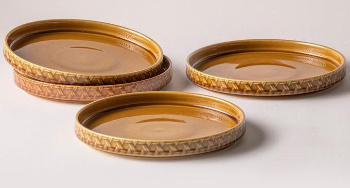Produktbild Ladelle HEATH Tapas-Teller karamell 20 x 2,5 cm 4tlg (4 x)