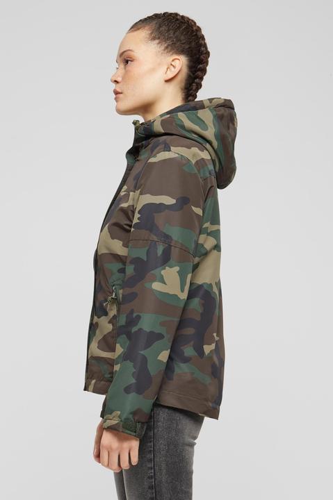 Actual product image Brandit Ladies front zip windbreaker size 5XL colour forest (5XL)