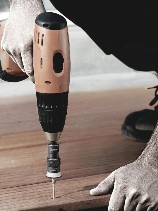 Productafbeelding Wera 881/4/1 SB Bithouder met variabele inschroefdieptebegrenzing (6,3 mm)