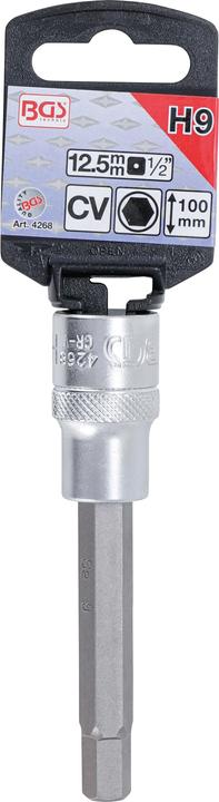 Actual product image BGS Bit insert (12.5 mm)