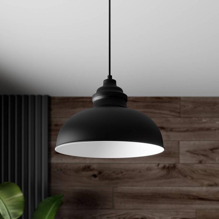 Image du produit Lindby Cliona Lampe à suspendre Matt Black (E27)