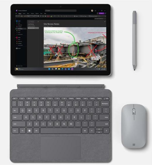Produktbild Microsoft Surface Go 4 for business (10.50", Intel N200, 8 GB, 256 GB, Ohne Tastaturlayout)