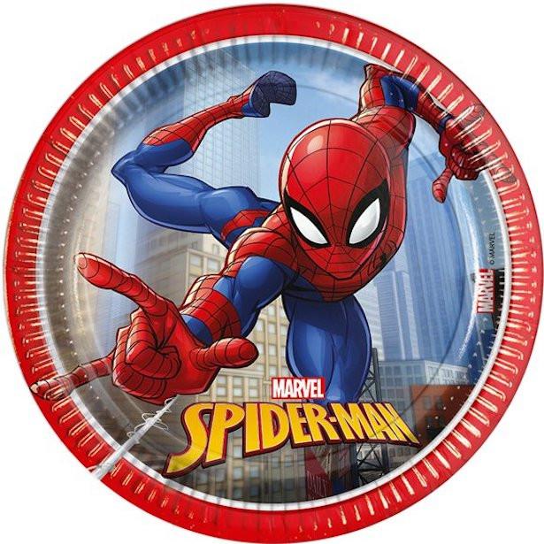 Produktbild Amscan Spiderman (8 x)