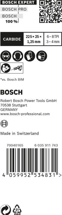 Actual product image Bosch Professional Zubehör Multi Material