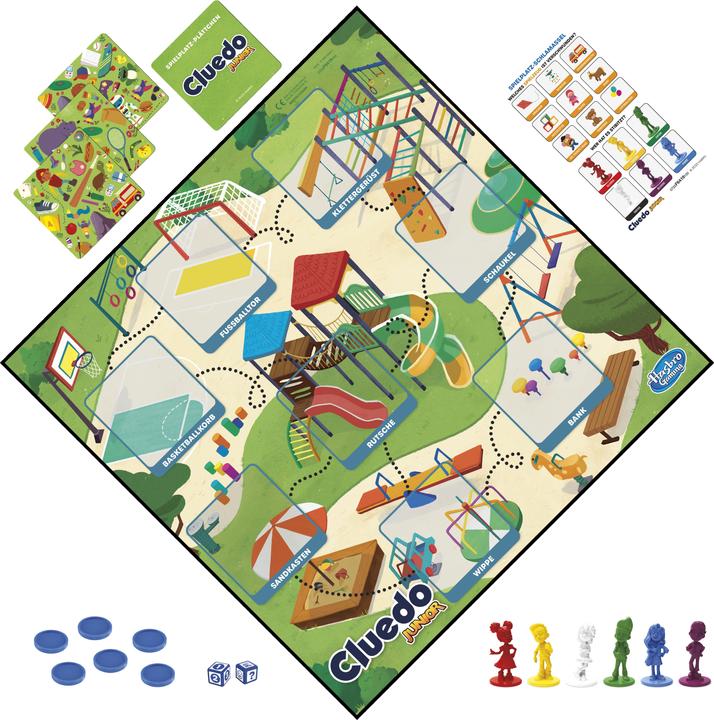 Actual product image Hasbro Gaming Cluedo Junior (German)