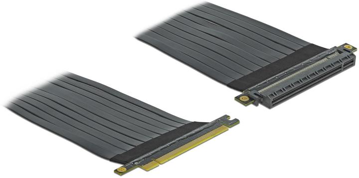 Image du produit Delock Carte Riser PCI-E x16 vers x16 flexible, 60 cm