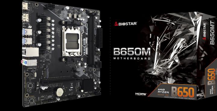Biostar B650MT (AM5, AMD B650, mATX)
