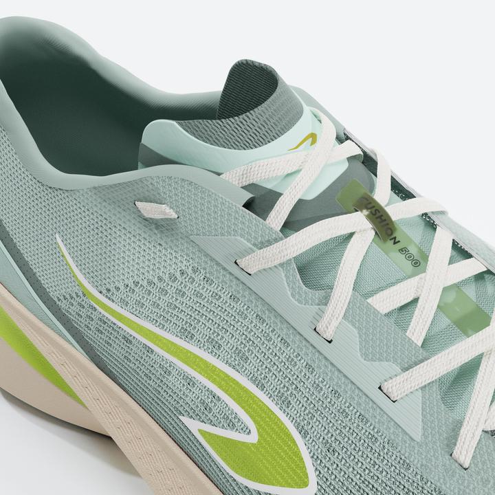Produktbild Kiprun Laufschuhe Damen - Cushion 500 grün (42)