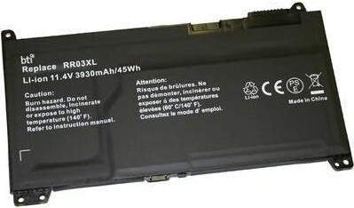 Actual product image Origin Storage BTI RR03XL, Battery, HP, PROBOOK 430, G4 430, G5 440, G4 440, G5 450, G4 450, G5 455 (3 Cells, 3930 mAh)