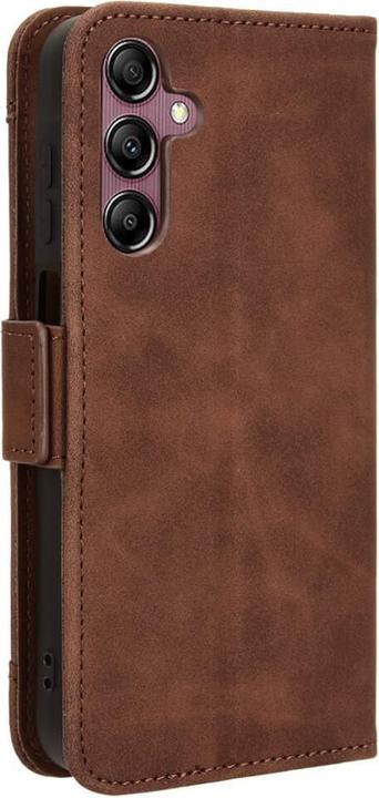 Produktbild Cover-Discount Galaxy A15 - Etui mit vielen Kartenfächer braun (Samsung Galaxy A15)
