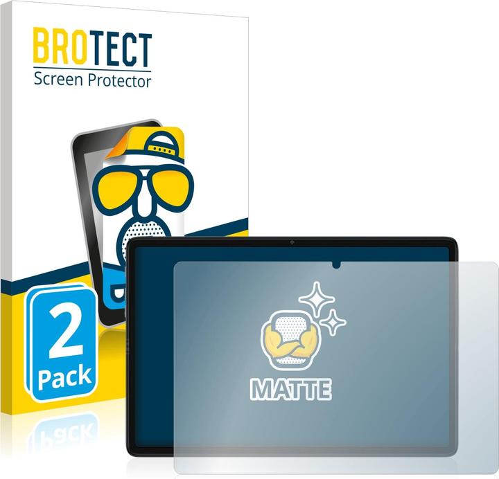 Actual product image BROTECT Anti-glare screen protector matt (2 Piece, Teclast M40 Plus)