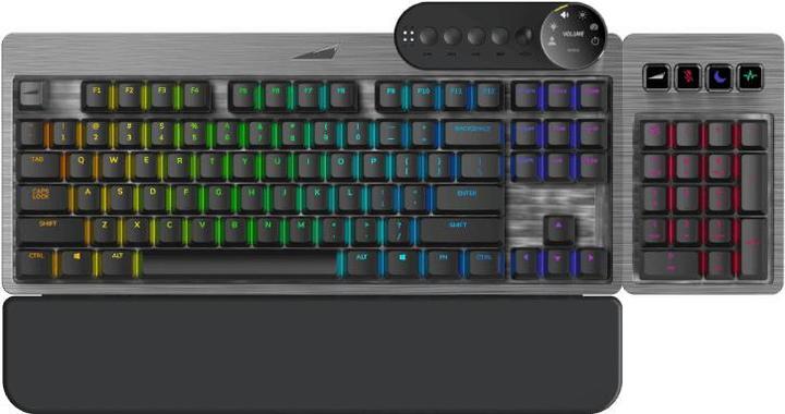 Productafbeelding Mountain Everest Max Gaming Keyboard - MX Speed Silver, ISO, DE Layout (NL, Bedraad)