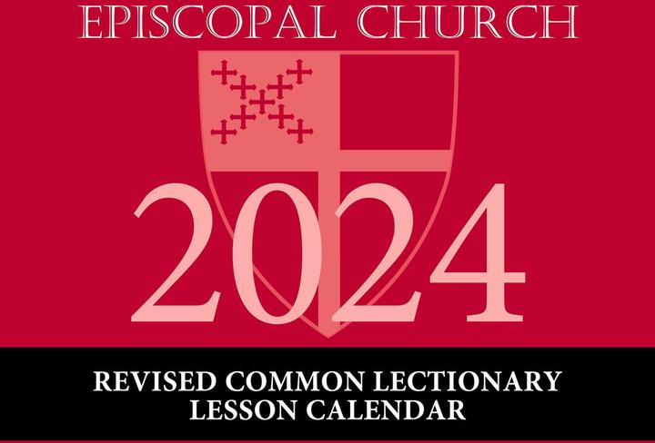 Produktbild 2024 Episcopal Church Revised Common Lectionary Lesson Calendar (Englisch)