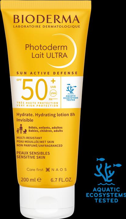 Produktbild Bioderma Photoderm Lait Ultra SPF50+ Milch (Sonnenmilch, SPF 50+, 200 ml, 226 g)