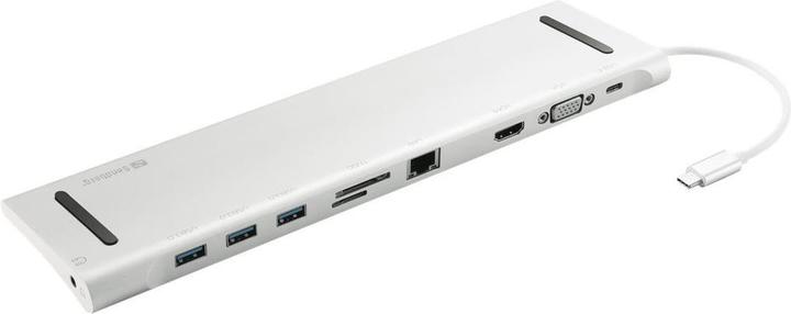 Image du produit Sandberg 10-in-1 (USB-C, 10 Ports)