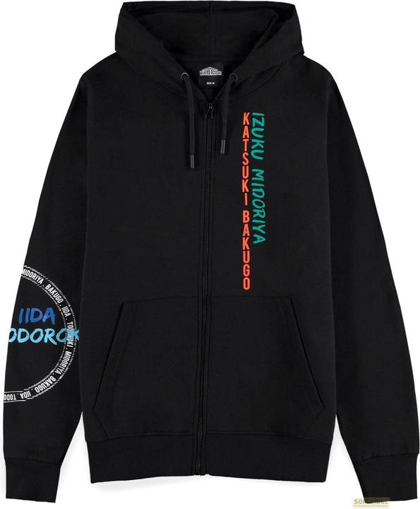 Actual product image My Hero Academia Izuku Midoriya Men's Zipper Hoodie 1 (S)