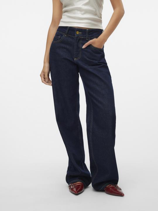 Produktbild Vero Moda SNRANCY MID RISE WIDE JEANS Straight-Fit (W31/L34)