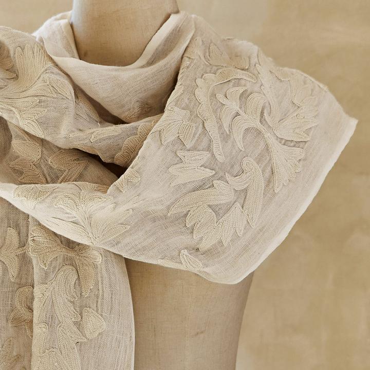 Image du produit Loberon Écharpe Longwy beige