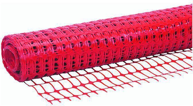 Actual product image BRW Barrier fencing, orange, lightweight