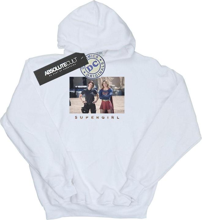 Immagine prodotto Supergirl TV Series Sisters Photograph Felpa con Cappuccio Donna (XXL)