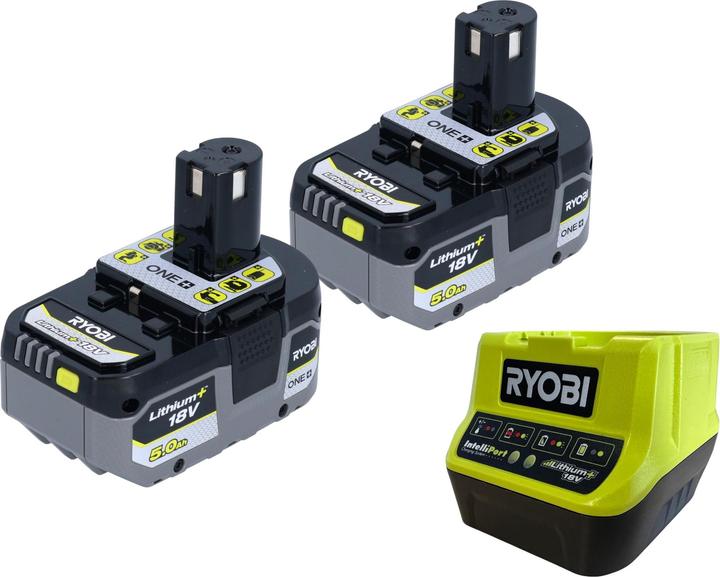 Image du produit Ryobi R18AG-0 Meuleuse d'angle sans fil 18 V ONE+ 115 mm + 2x batterie 5,0 Ah + chargeur (115 mm)