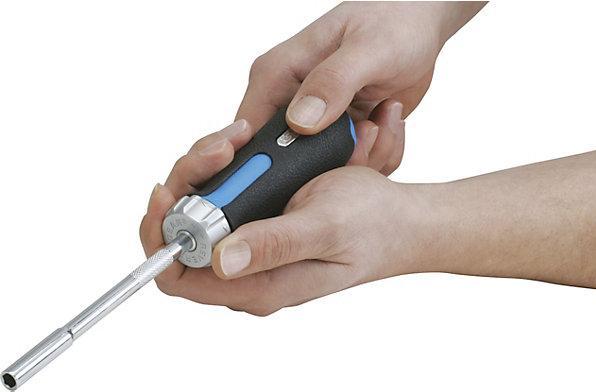 Actual product image KS Tools 1/4" Revolver Ratchet Bit Screwdriver (40 Nm)