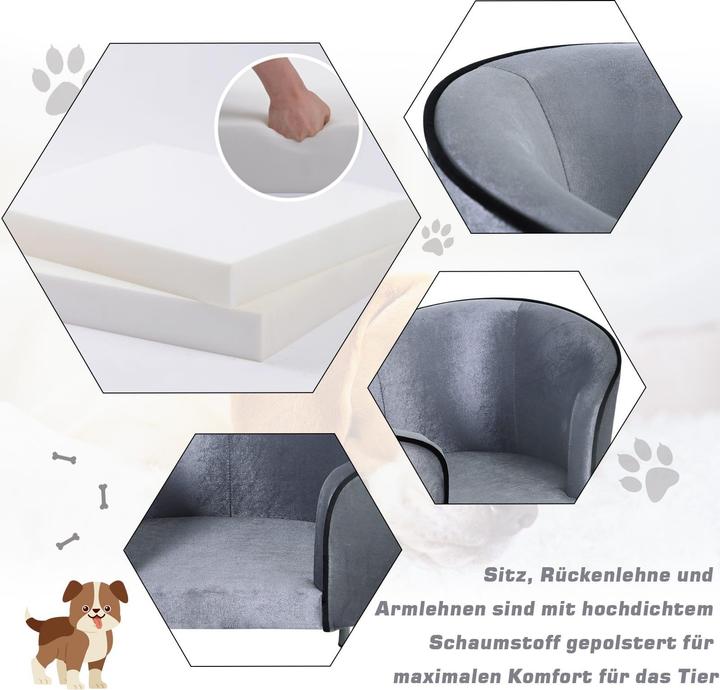 Immagine prodotto PawHut Divano per animali domestici (Cane)