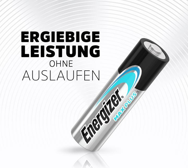Produktbild Energizer Max Plus Alkaline (4 Stk., AA, 2800 mAh)
