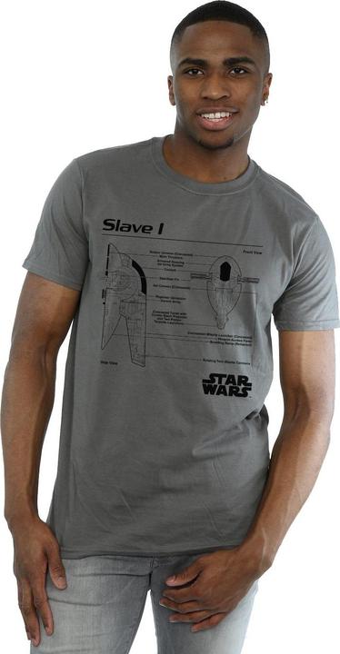 Produktbild Star Wars Slave 1 Blueprint TShirt (XL)