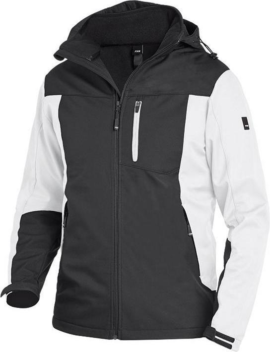 Immagine prodotto FHB Giacca softshell da uomo JANNIK bianca, antracite taglia 2XL (XXL)