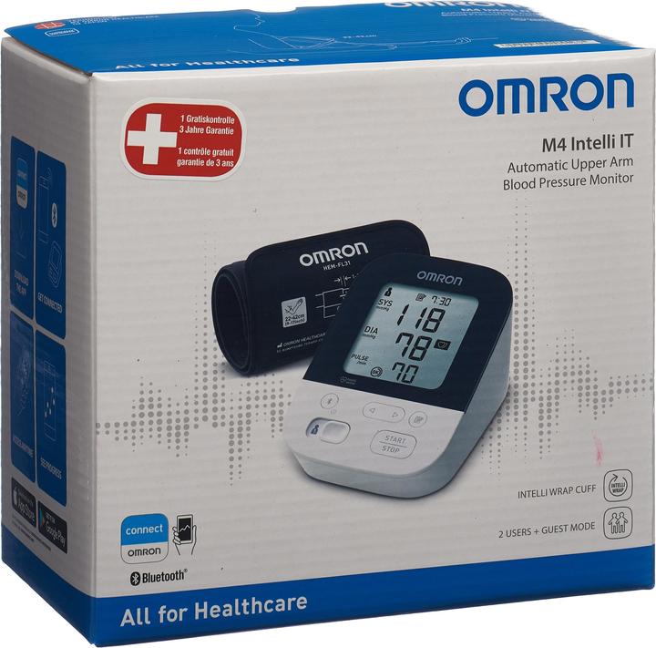 Produktbild Omron M4 Intelli IT (Blutdruckmessgerät Oberarm)