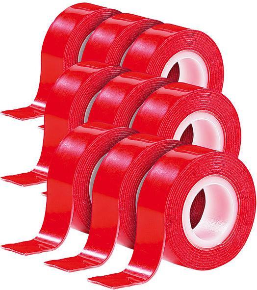 Produktbild AGT Doppelseitiges Klebeband "Power ZIP", 3er-Pack (19 mm)