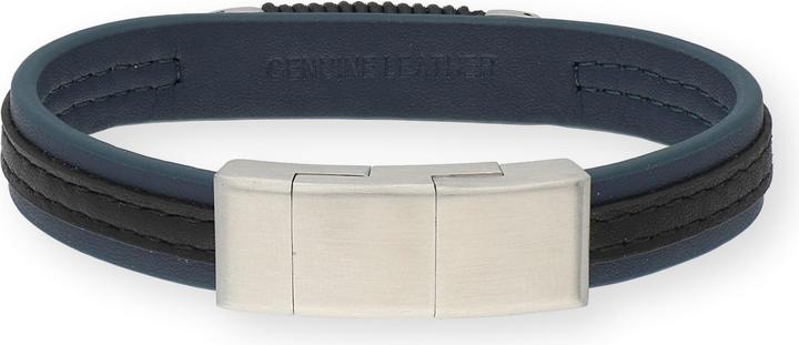 Carat Men's Classic (22 cm, Edelstahl/Leder)