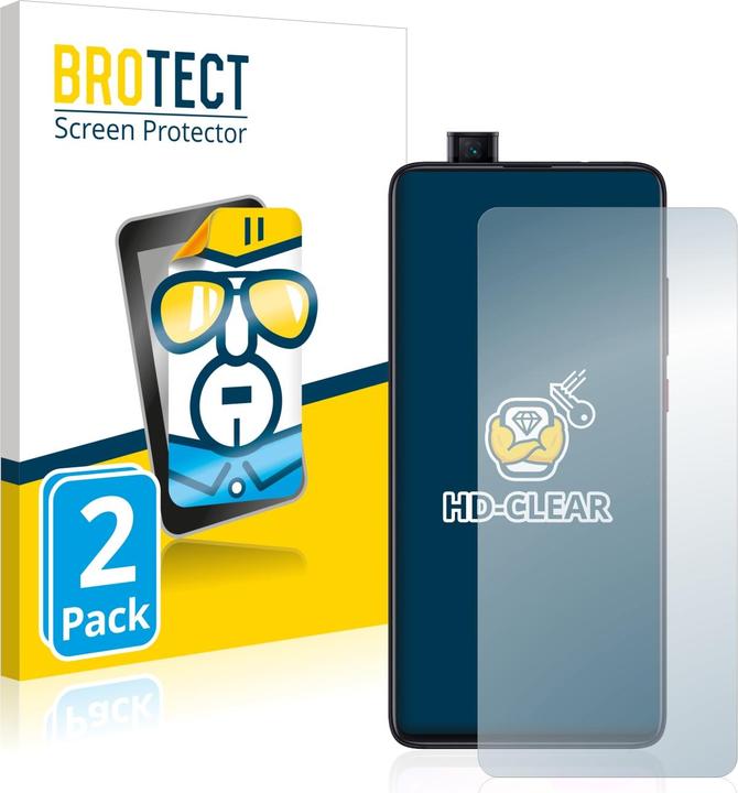 Actual product image BROTECT Screen Protector Clear (2 Piece, Mi 9T Pro)