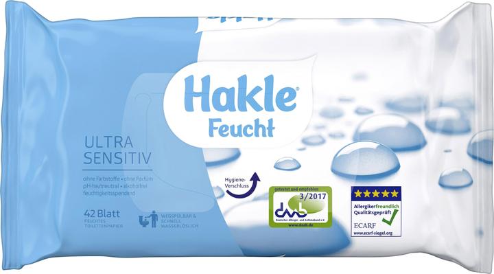 Produktbild Hakle Ultra Sensitiv (42 Stück)