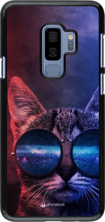Produktbild PhoneLook Hülle Red Blue Cat Glasses (Samsung Galaxy S9+)