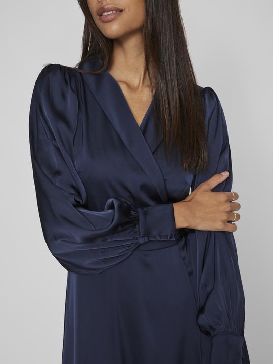 Actual product image Vila Long-sleeved midi wrap dress (34)