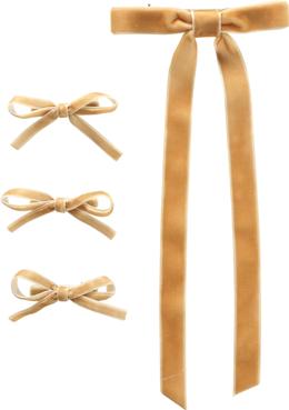 Trisa Fashion Masche auf Clip & Masche auf Frenchclip Beige 4 Stk.