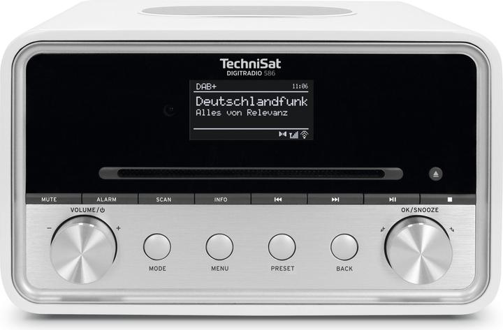 TechniSat DigitRadio 586 (DAB+, FM, Internetradio, UKW, Bluetooth, WLAN)
