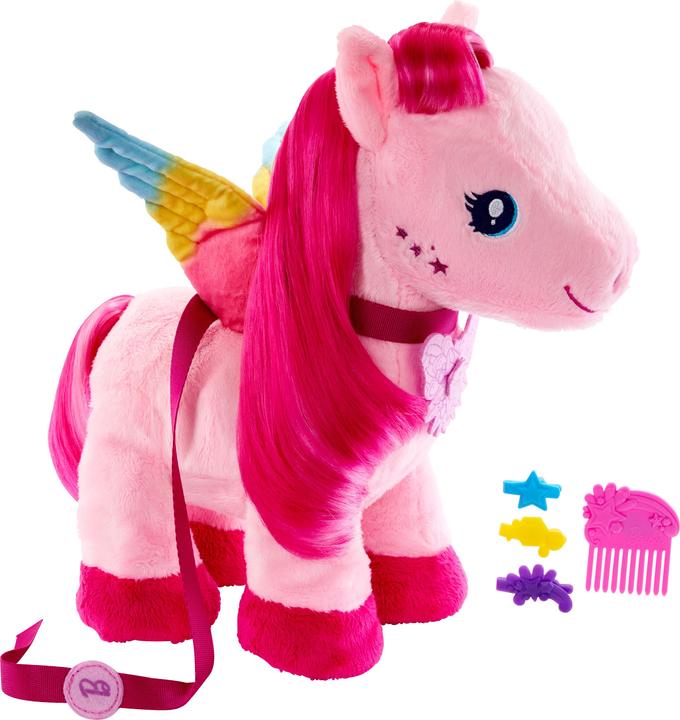 Immagine prodotto Barbie Laufender Pegasus mit Flatterflügeln Funktionsplüsch (29.21 cm)