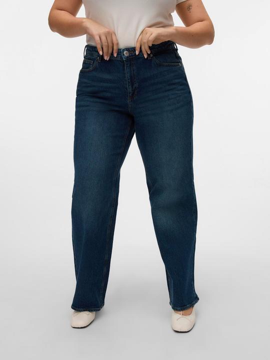 Immagine prodotto Vero Moda VMCTESSA Hohe Taille Weiter Beinschnitt Jeans Weit geschnitten (W44/L32)