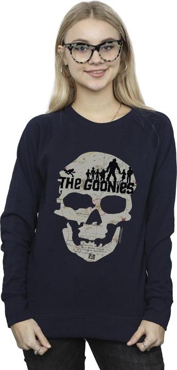 Immagine prodotto Universal Textiles Map Skull Felpa Donna (XXL)