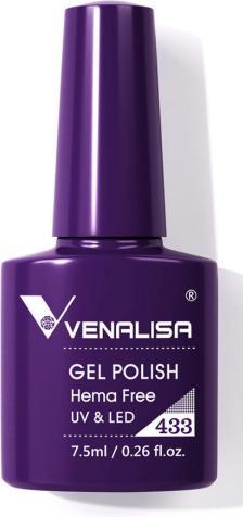 Produktbild Venalisa Gellack 433 UV/LED (Dunkles Blauviolett, UV-Gel Lack)