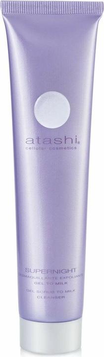 Atashi Supernight Cleansing Gel to Milk für die Reinigung und Reparatur der Haut (Gel, 75 ml)
