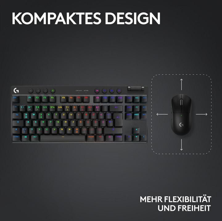 Image du produit Logitech G Pro X TKL Lightspeed (CH, Sans fil)