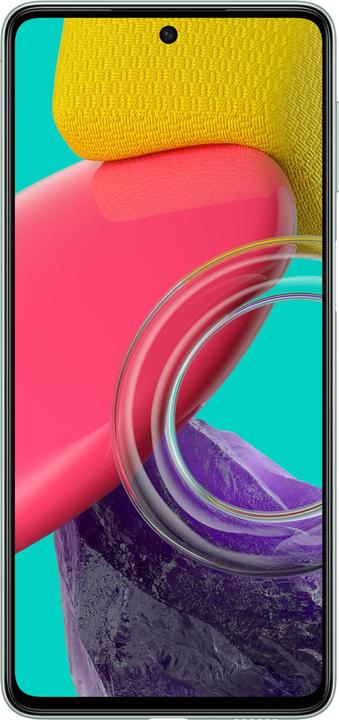 Actual product image Samsung Galaxy M53 (128 GB, Green, 6.70", Hybrid Dual SIM, 108 Mpx, 5G)