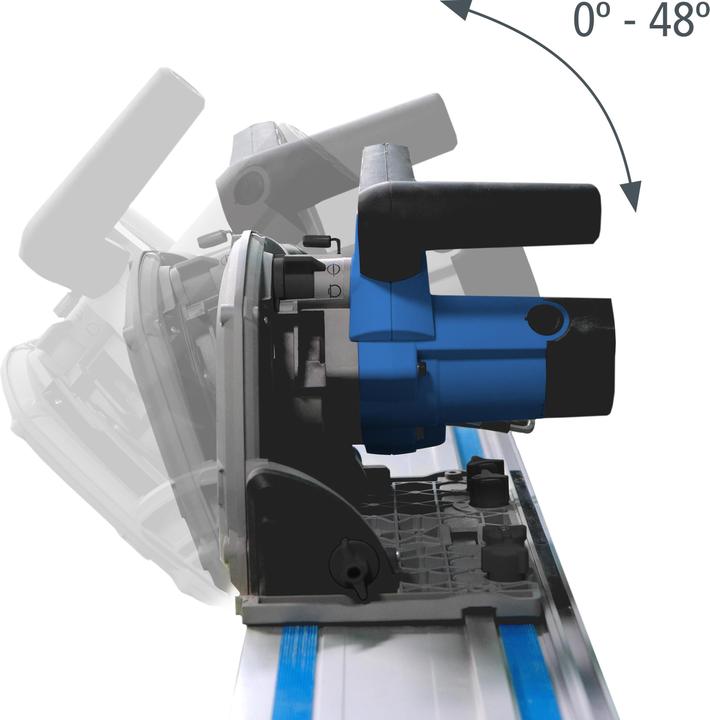 Productafbeelding Tectool TT Invalcirkelzaag incl. geleiderail. TSF 55 (230V - EU)